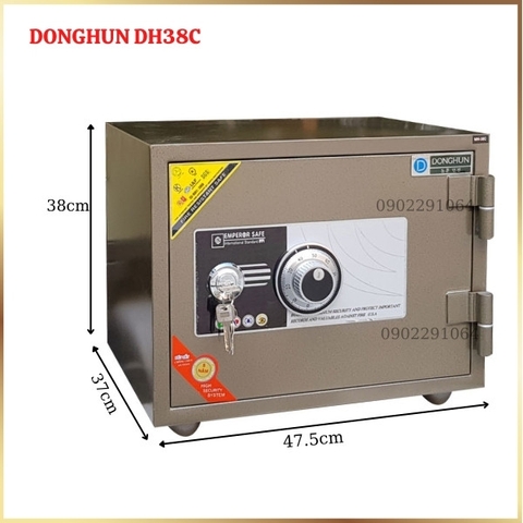 Két sắt Donghun DH38C Hàn Quốc khóa cơ đổi mã