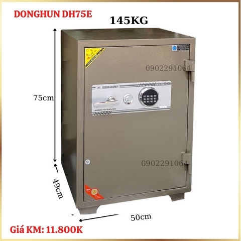 Két sắt Donghun DH75E Hàn Quốc điện tử