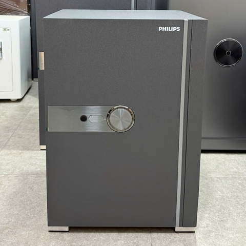 Két sắt Philips SBX202-6C0 (60kg) vân tay điện tử nhập khẩu