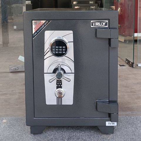 Két sắt Truly  TS56E điện tử made in KOREA màu đen
