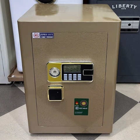 Két sắt điện tử Việt Nhật VN-63AE màu vàng