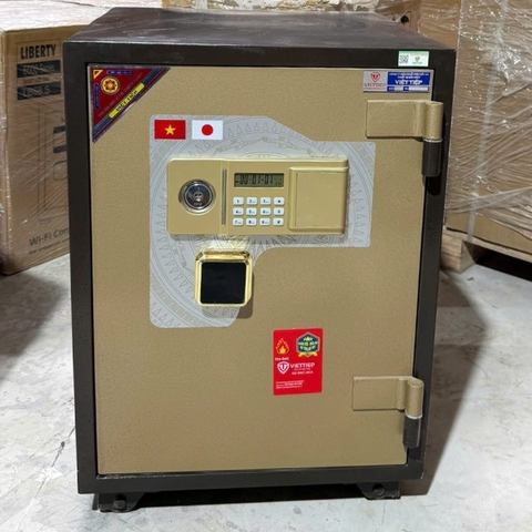 Két sắt Điện tử Việt Tiệp KW99DT chống cháy { gia đình công ty}