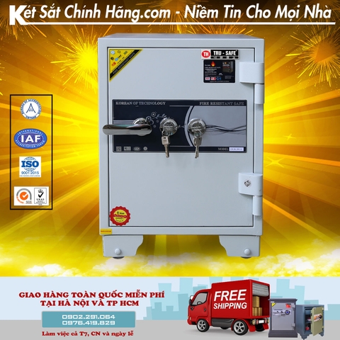 Két sắt ngân hàng C59K2 trắng