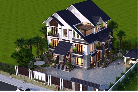 CÔNG TRÌNH BIỆT THỰ TƯ NHÂN