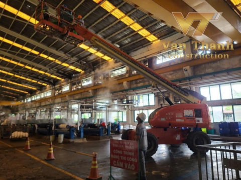 Đơn vị sửa chữa nhà xưởng đi thuê chuyên nghiệp, giá rẻ