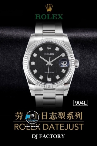 DJ FACTORY BEST 1:1 / ROLEX DATEJUST 36 BRACELET 3D
