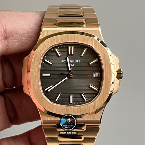 NEW 2022 / 3K FACTORY BEST 1:1 / PATEK PHILIPPE NAUTILUS 5711 40 x 8,3MM CAL.324SC