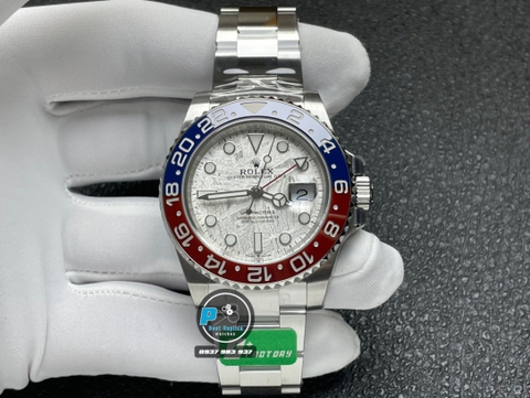 NEW 2022 / CLEAN FACTORY BEST 1:1 / ROLEX GMT MASTER II 126719BLRO MẶT SỐ THIÊN THẠCH 40MM CAL.3285