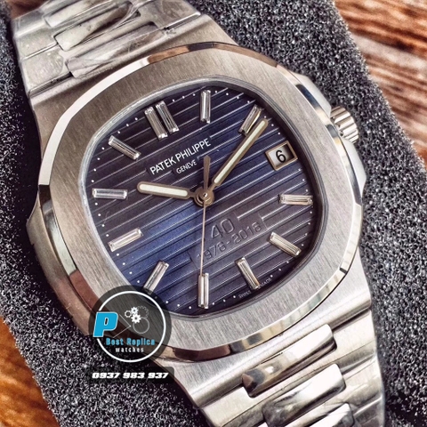 PF FACTORY BEST 1:1 / PATEK PHILIPPE NAUTILUS 40TH ANNIVERSARY