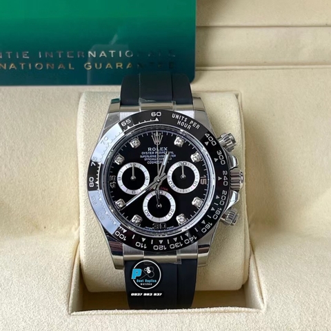 NEW 2022 / BETTER (3K) FACTORY BEST 1:1 / ROLEX DAYTONA OYSTERFLEX 116519LN 40 x 12,2MM CAL.4130