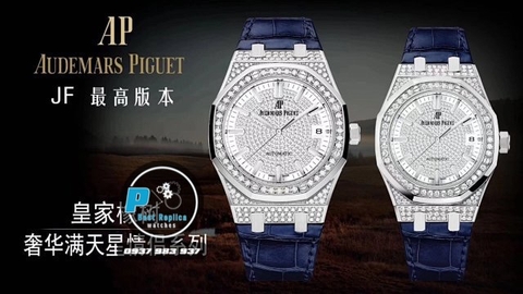 JF FACTORY BEST 1:1 / AP ROYAL OAK 15452 FULL DIAMOND
