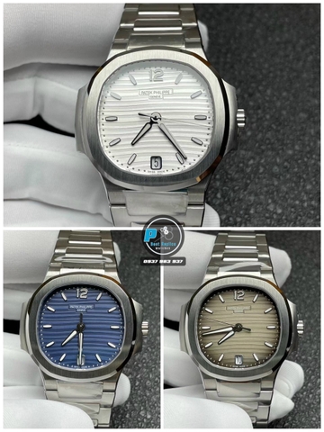 NEW 2021 / 3K FACTORY BEST 1:1 / PATEK PHILIPPE NAUTILUS 7118 LADY CAL.324SC