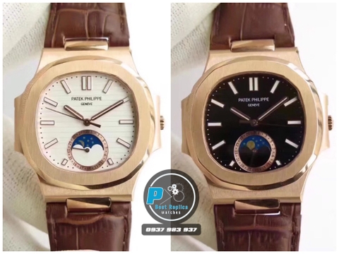 PD FACTORY BEST 1:1 / PATEK PHILIPPE NAUTILUS MOONPHASE 40