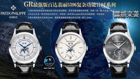 NEW 2021 / GR FACTORY BEST 1:1 / PATEK PHILIPPE CALATRAVA 5396