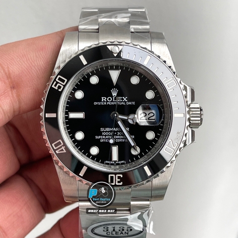 NEW 2021 / CLEAN FACTORY BEST 1:1 / ROLEX SUBMARINE DATE 116610 CAL.3135 40MM