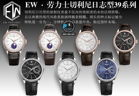 NEW 2021 / EW FACTORY BEST 1:1 / ROLEX CELLINI 50515 39MM CAL.3165