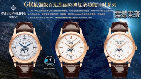 NEW 2021 / GR FACTORY BEST 1:1 / PATEK PHILIPPE CALATRAVA 5396