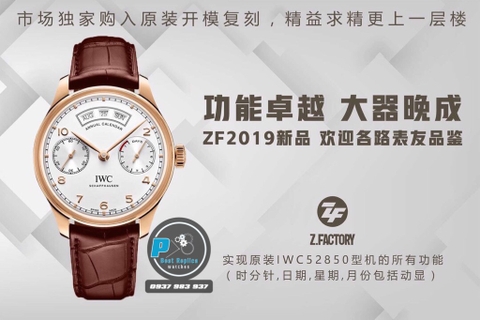 ZF FACTORY BEST 1:1 / IWC PORTUGIESER ANNUAL CELANDAR 44MM
