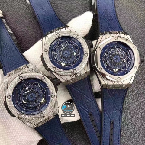 NEW 2021 / WWF FACTORY BEST 1:1 / HUBLOT BIG BANG SANG BLEU 45