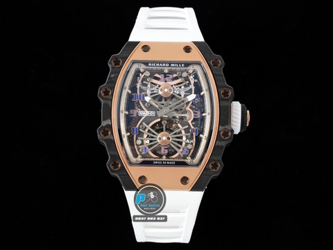 NEW 2022 / RM FACTORY BEST 1:1 / RICHARD MILLER RM 21-01 TOURBILLON CARBON LIMITED