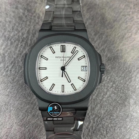 NEW 2020 / PPF FACTORY BEST 1:1 / PATEK PHILIPPE NAUTILUS 5711 VER.4 DCL BLACK VENOM LIMITED