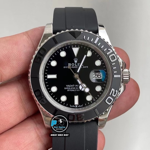 VIP NEW 2021 / ORIGINAL FACTORY 1:1 / ROLEX YACHT MASTER 226659 42MM VỎ MẠ BẠCH KIM 6UM