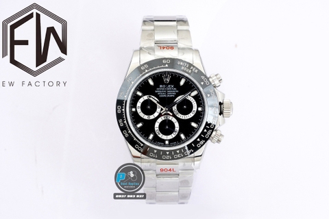 NEW 2021 / EW FACTORY BEST 1:1 / ROLEX DAYTONA OYSTER STEEL 116500LN