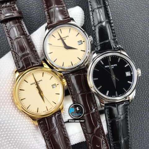 NEW 2022 / 3K FACTORY BEST 1:1 / PATEK PHILIPPE CALATRAVA 5227 40 x 9,4MM CAL.324SC