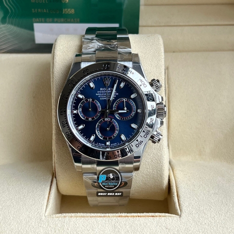 NEW 2022 / BETTER (3K) FACTORY BEST 1:1 / ROLEX DAYTONA OYSTER STEEL 116509 40 x 12,2MM CAL.4130