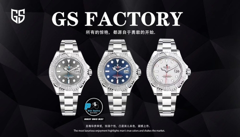 NEW 2022 / GS FACTORY BEST 1:1 / ROLEX YACHT MASTER 126622 40MM