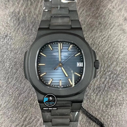 NEW 2020 / PPF FACTORY BEST 1:1 / PATEK PHILIPPE NAUTILUS 5711 VER.4 DCL BLACK VENOM LIMITED