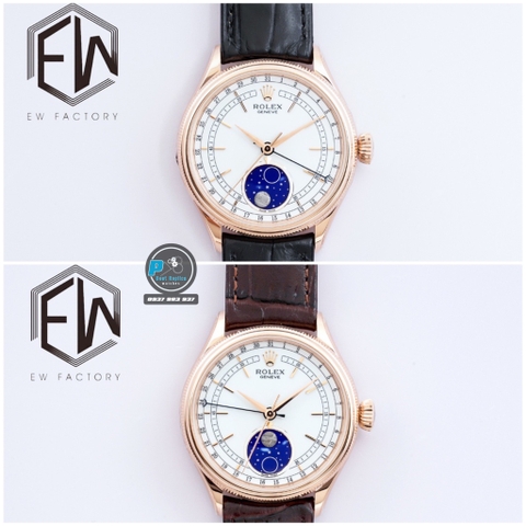 NEW 2021 / EW FACTORY BEST 1:1 / ROLEX CELLINI 50535 MOONPHASE 39MM CAL.3165