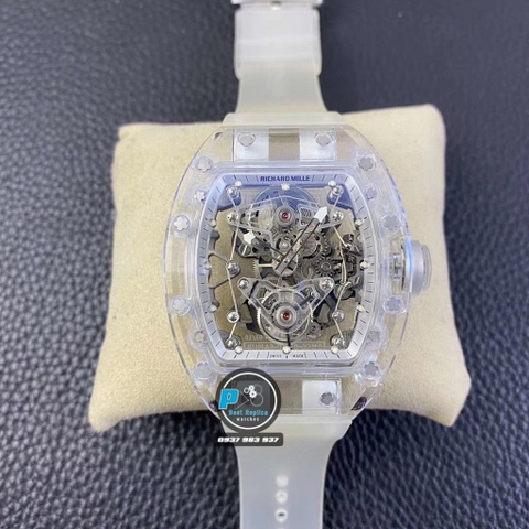 VIP NEW 2020 / EUR FACTORY BEST 1:1 / RICHARD MILLER RM 56-02 TOURBILLION SAPHIRE CRYSTAL LIMITED