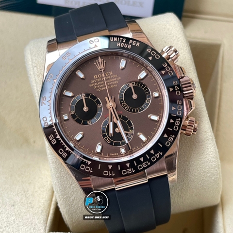 NEW 2022 / BETTER (3K) FACTORY BEST 1:1 / ROLEX DAYTONA OYSTERFLEX 40 x 12,2MM CAL.4130