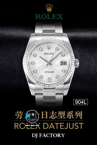 DJ FACTORY BEST 1:1 / ROLEX DATEJUST 36 BRACELET 3D