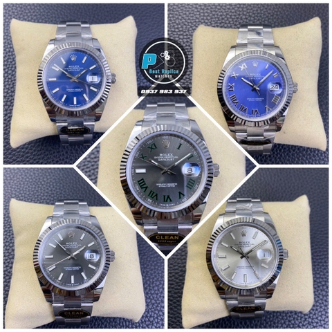 NEW 2023 / CLEAN FACTORY BEST 1:1 / ROLEX DATEJUST BRACELET 126334 41MM CAL.3235