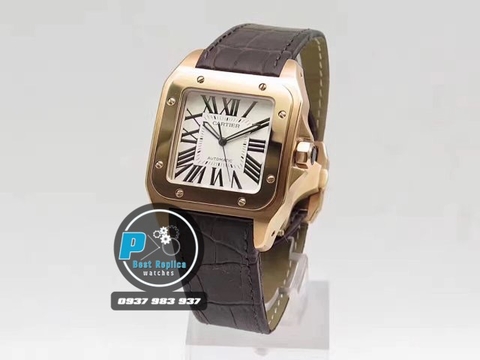 V6 FACTORY BEST 1:1 / CARTIER SANTOS 100