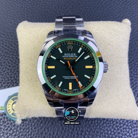 NEW 2023 / GS FACTORY BEST 1:1 / ROLEX MILGAUSS 116400 40MM CAL.3131