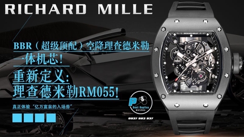NEW 2022 / BBR FACTORY BEST 1:1 / RICHARD MILLER RM 055 CERAMIC RMUL2