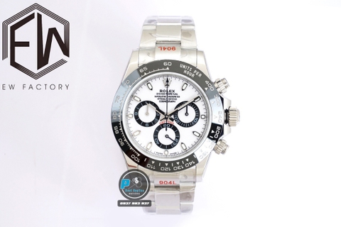 NEW 2021 / EW FACTORY BEST 1:1 / ROLEX DAYTONA OYSTER STEEL 116500LN