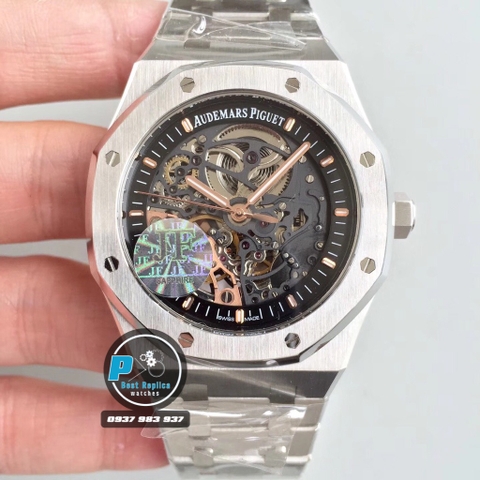 JF FACTORY BEST 1:1 / AP ROYAL OAK DOUBLE BALANCE WHEEL OPENWORK 41