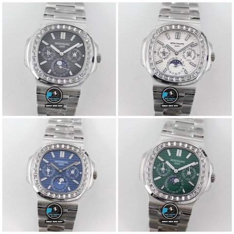 NEW 2022 / TW FACTORY BEST 1:1 / PATEK PHILIPPE NAUTILUS PERPETUAL CALENDAR 5740/1G CAL.240PS