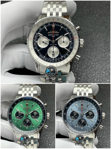 NEW 2022 / GF FACTORY BEST 1:1 / BRETLING NAVITIME 01 CHRONOGRAPH 42MM