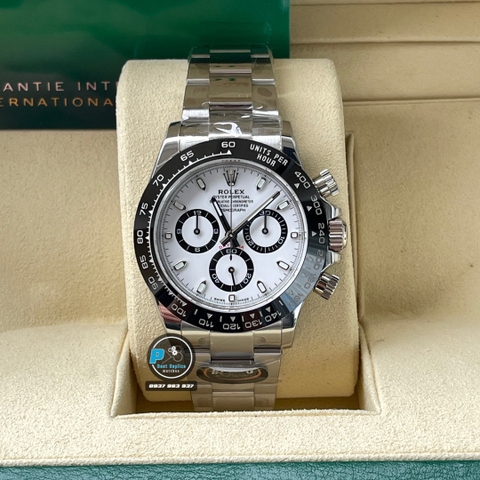 NEW 2022 / BETTER (3K) FACTORY BEST 1:1 / ROLEX DAYTONA OYSTER STEEL 116500 40 x 12,2MM CAL.4130