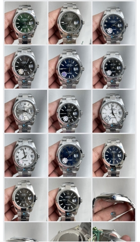 NEW 2023 / ZZF FACTORY BEST 1:1 / ROLEX DATEJUST JULLIBE 126334 41MM CAL.3235