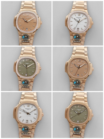 NEW 2022 / MS FACTORY BEST 1:1 / PATEK PHILIPPE NAUTILUS 7118 LADY 35,2MM