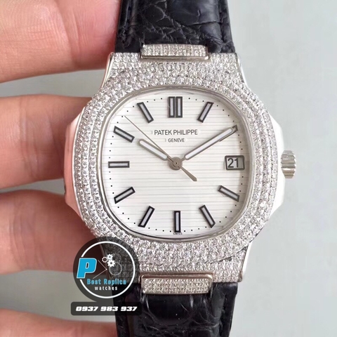 TW FACTORY BEST 1:1 / PATEK PHILIPPE NAUTILUS DIAMOND