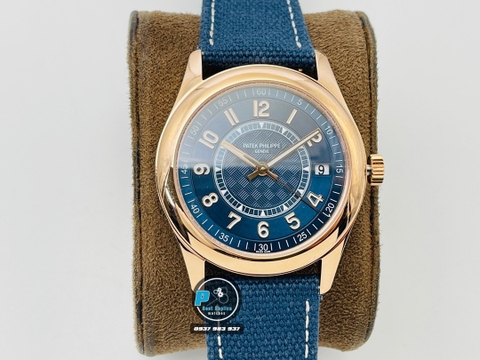 NEW 2021 / PPF FACTORY BEST 1:1 / PATEK PHILIPPE CALATRAVA 6007A BLUE DIAL LIMITED CAL.324SC