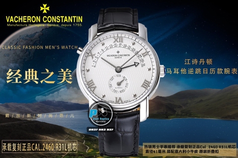 NEW 2021 / FACTORY BEST 1:1 / VACHERON CONSTANTIN PATRIMONY DAY RETROGRADE 47245 40MM CAL.2460