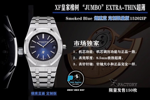 NEW 2020 / XF FACTORY BEST 1:1 / AP ROYAL OAK EXTRA-THIN 15202 39MM